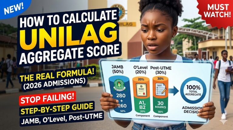 how to calculate unilag aggregate score