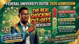 federal university dutse courses and their cut off mark 2026