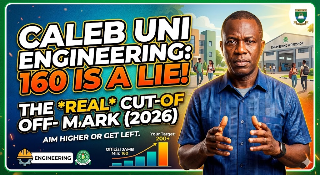 Caleb University cut-off mark for engineering