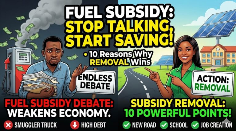 Why Fuel Subsidy Removal is Better Than Fuel Subsidy Debate: 10 Debate Points