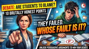 Students Are to Be Blamed for Their Failure Debate Points