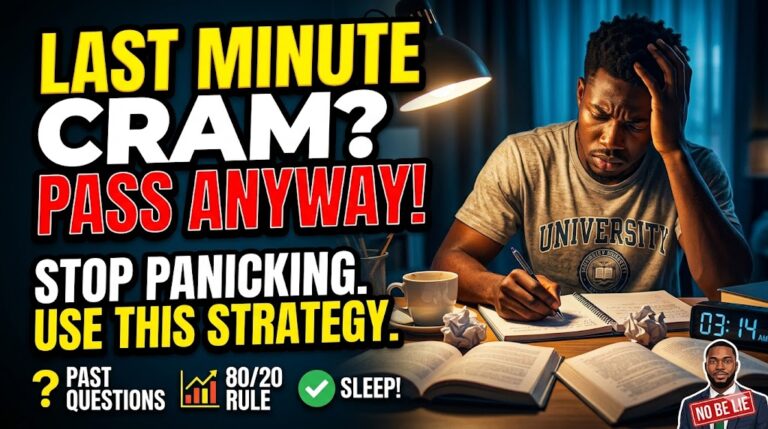 How to study last minute for exams