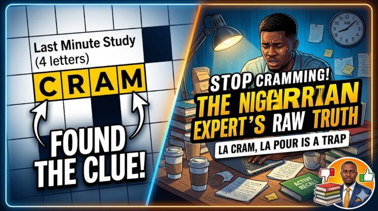 Study for a test at the last minute crossword clue