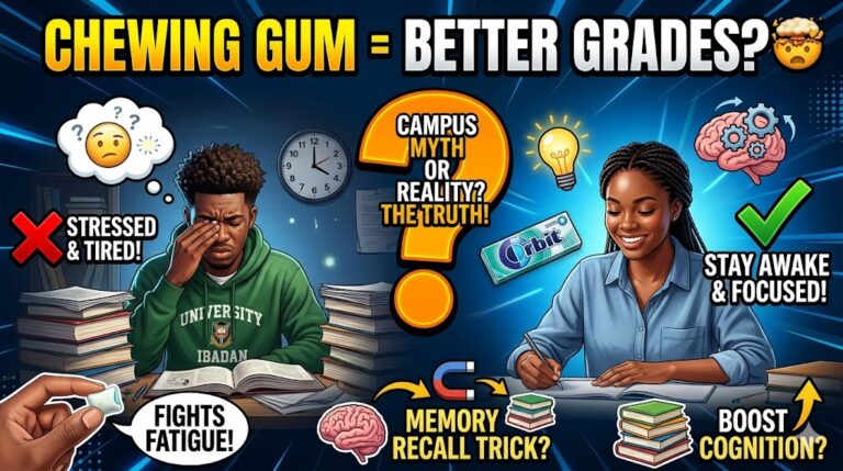 Does chewing gum help you study?