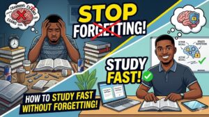 How to study fast without forgetting?