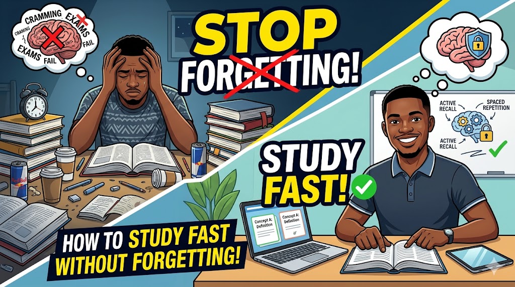 How to study fast without forgetting?