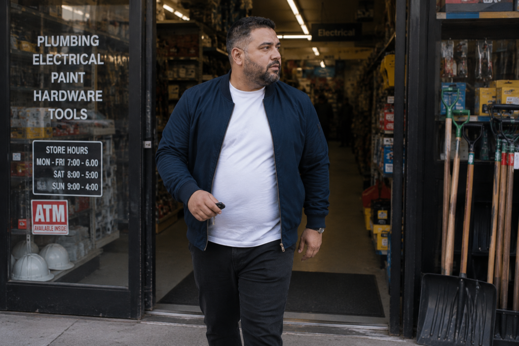 Navy Bomber Jacket With Black Jeans