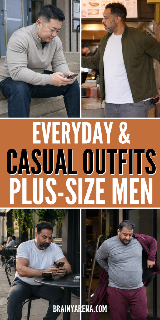 Plus Size Men Everyday & Casual Outfits
