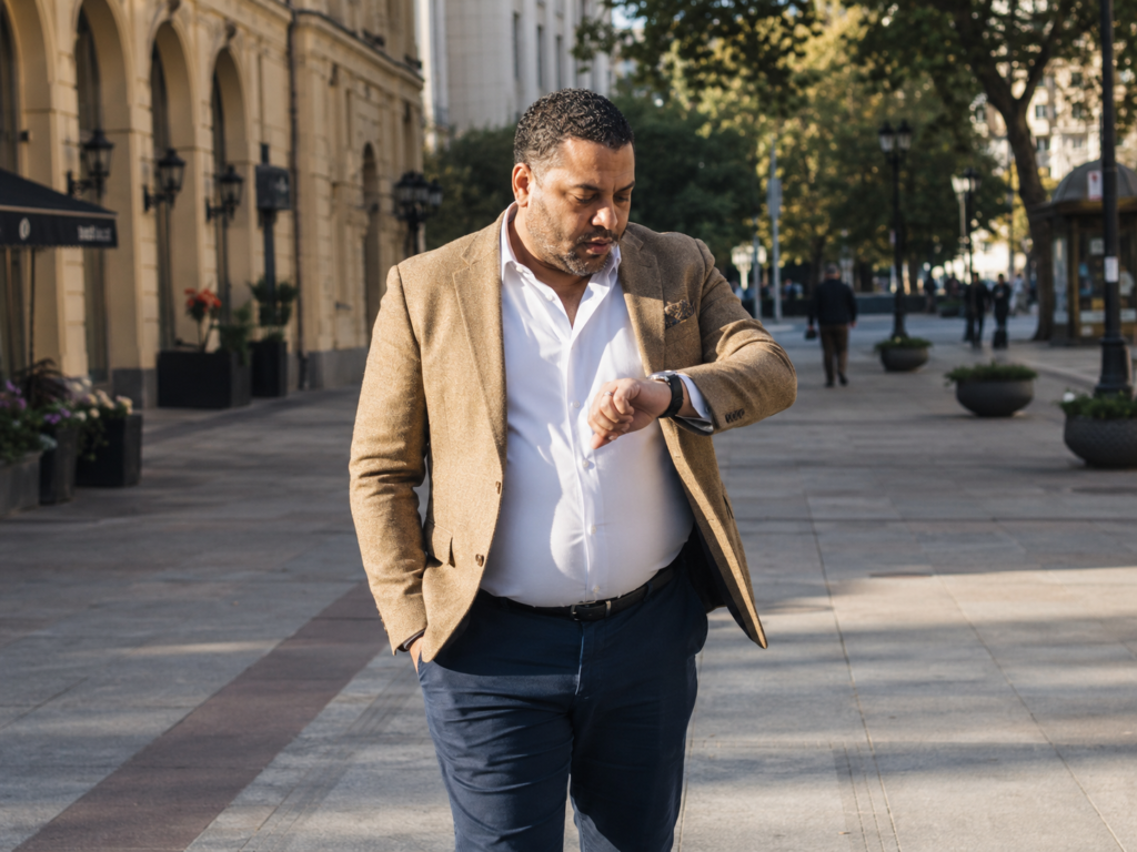 Textured Blazer with No Tie Open Collar